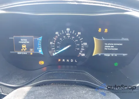 2019 Ford Fusion Energi Titanium from USA, damaged, VIN 3FA6P0SU9KR134889